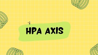 HPA axis  HypothalamusPituitaryAdrenal Axis  What is the role of HPA axis in stress [upl. by Tawnya155]