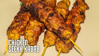 Chicken Seekh Kabab [upl. by Annoynek525]