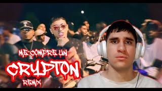 REACCION A ME COMPRE UN CRYPTON REMIX â€ªLuis08Musicâ€¬ x â€ªMaicolLaMâ€¬ x â€ªTrukoâ€¬ x â€ªAlcapone777â€¬Anberzo [upl. by Eecak]