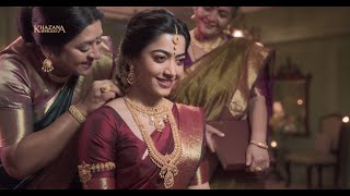 Celebrating Golden bonds by Khazana Jewellery  New Brand Film  Telugu [upl. by Enelaehs212]