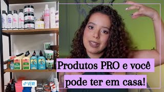 OS PRODUTOS DE CABELOS CACHEADOS QUE NÃO PODEM FALTAR NO MEU SALÃO  Tamires Maia [upl. by Jacquelynn49]