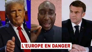 Amara Sylla  Voila comment Lelection de Trump est une menace pour les pays Européens [upl. by Hpseoj]