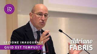 Quid est tempus  Adriano Fabris  Lezione inaugurale Romanae Disputationes 202324 [upl. by Mercado]