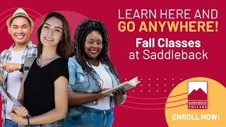 Saddleback Fall Classes [upl. by Iznekcam]