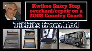 Kwikee Entry Step Overhaul on a 2008 Country Coach RV [upl. by Sklar]