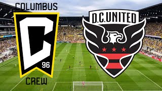 MLS Columbus Crew V DC United Live Watchalong [upl. by Irolav]