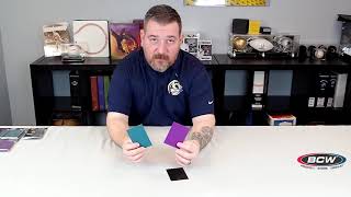 Comparing Gloss and Matte Card Sleeves [upl. by Noimad968]