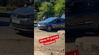 Tata altroz ground clearance viral shortvideo viralvideo shorts [upl. by Scharaga737]