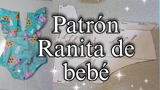 Patrón Ranita de Bebé 🍼🚼 Jardinera braguita [upl. by Submuloc]