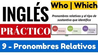 Pronombres relativos en inglés WHO WHICH THAT Explicación y ejemplos Clausulas Relativas 9 [upl. by Philly]