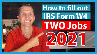 How to fill out IRS form W4 for two jobs [upl. by Carpio]