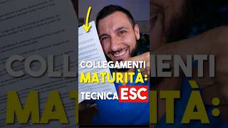 Consigli TOP per i Collegamenti allOrale di Maturità la Tecnica ESC [upl. by Jat]