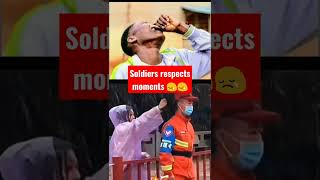 Soldiers respects moments 😢 [upl. by Ttcos]