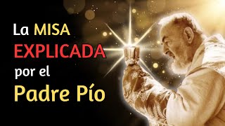 ✝️La MISA explicada por el PADRE PÍO🌟 padrepio misa explicar [upl. by Tillman]