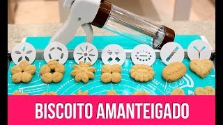 BISCOITINHO AMANTEIGADO QUE DERRETE NA BOCA  Isamara Amâncio [upl. by Acinnej594]