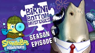 What is the Realistic Fish Head Hiding 🐟  Bikini Bottom Mysteries S4 Ep 1  SpongeBob [upl. by Irok]