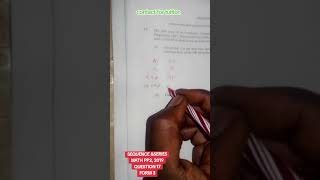 math 2019 pp2 kcse question 17 mrbeast kcsemadeeasy highschoolmath [upl. by Kandy]