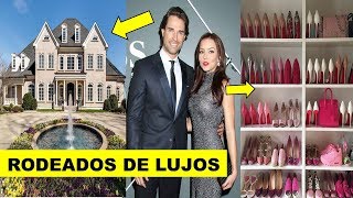 ASI VIVEN ANGELIQUE BOYER y SEBASTIAN RULLI CONOCE SU LUJOSA MANSIÓN [upl. by Jaquiss]