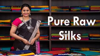 Pure Raw Silk Sarees  Prashanti  15 May 2023 [upl. by Knapp]