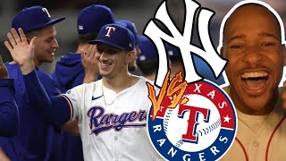 RANGER DANGER  YANKEES VS RANGERS GAME 3 HIGHLIGHTS FAN REACTION [upl. by Keelin]