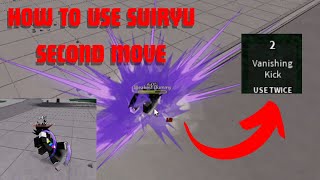 How to use the Suiryu Martial Artist 2nd Move In The Strongest Battlegrounds  Roblox [upl. by Richardson478]