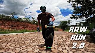 Longboard Downhill  Raw Run 20  Nícolas Braga [upl. by Petra]