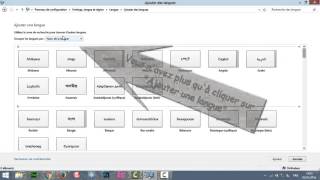 Comment ajouter une langue sur son PC sous windows 881 [upl. by Porte301]