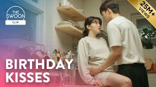 Song Kang gives Han Sohee birthday kisses on the kitchen countertop  Nevertheless Ep 4 ENG SUB [upl. by Anomor]