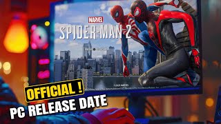 Spiderman 2 is FINALLY COMING TO PC   Marvels SpiderMan 2 PC latest Update [upl. by Drofniw]