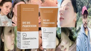 Dermatouch Bye Bye Pigmentation Face Wash  Honest Review [upl. by Roach645]