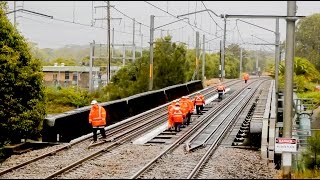 RailCorp  Wyong Bridge Retransomming [upl. by Warila]