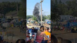 White 2105 Hot Farm tractor pulling at Langford [upl. by Acired]