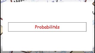 2nde  Probabilités [upl. by Delorenzo]