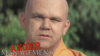 Anger Management 2003  Monk Fight [upl. by Parthinia]