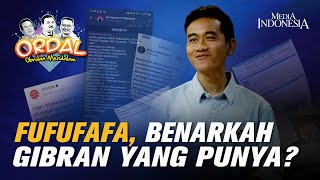 Fufufafa Benarkah Gibran yang Punya [upl. by Moss281]