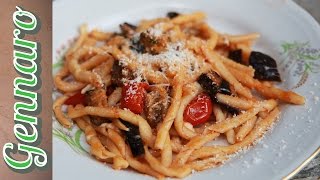 Cassarecci Pasta Recipe  Amalfi Coast [upl. by Mathe]