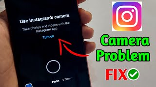 Use Instagrams Camera turn on Android  Instagram Camera Not Working  FIX✓ [upl. by Alaine]