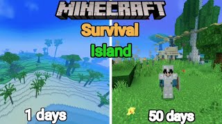 I Survived 100 Days on a Deserted Island in Minecraft [upl. by Willette]