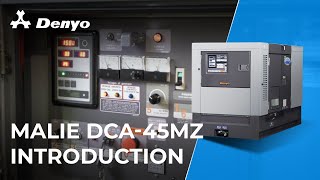 Denyo Malie DCA45MZ Generator Introduction Video [upl. by Nosraep]