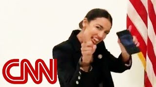 Rep OcasioCortez responds to critics with dance [upl. by Henson855]