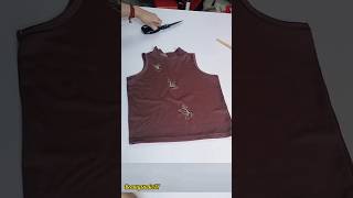 Transforming Old Clothes Sewing Skills for Tshirt to Underwear DIY  shorts fashion diy [upl. by Aicats]