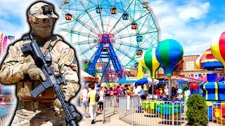 Airsoft at an Amusement Park [upl. by Freya942]