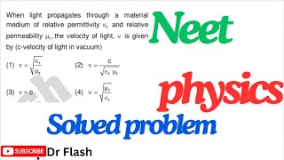 Neet physics problem neet exam physics [upl. by Staffan]