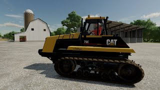 FS22 CAT CHALLENGER 75C [upl. by Ahsirkal983]