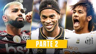 50 GOLS INCRÍVEIS DA HISTÓRIA DO FUTEBOL BRASILEIRO  Parte 1 [upl. by Lleder]