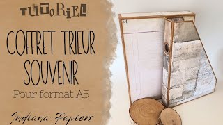 TUTO Coffret trieur souvenir [upl. by Aynatahs]