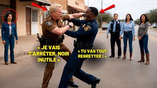 POLICIER RACISTE ATTAQUE UN AGENT NOIR DU FBI 5 MINUTES PLUS TARD IL TREMBLE DE PEUR PARCE QUE [upl. by Alli]