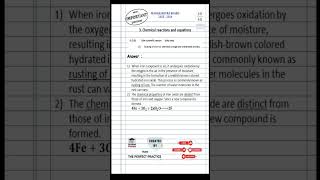 Rusting of Iron Chemical Change amp Irreversibility Explained  Class 10 Science  Board [upl. by Anisamoht]