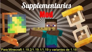 Decoraciones CuriosasSupplementaries MODMINECRAFT119 [upl. by Adanama]