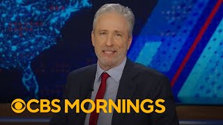 A look at Jon Stewarts return to “The Daily Show” [upl. by Sarid]